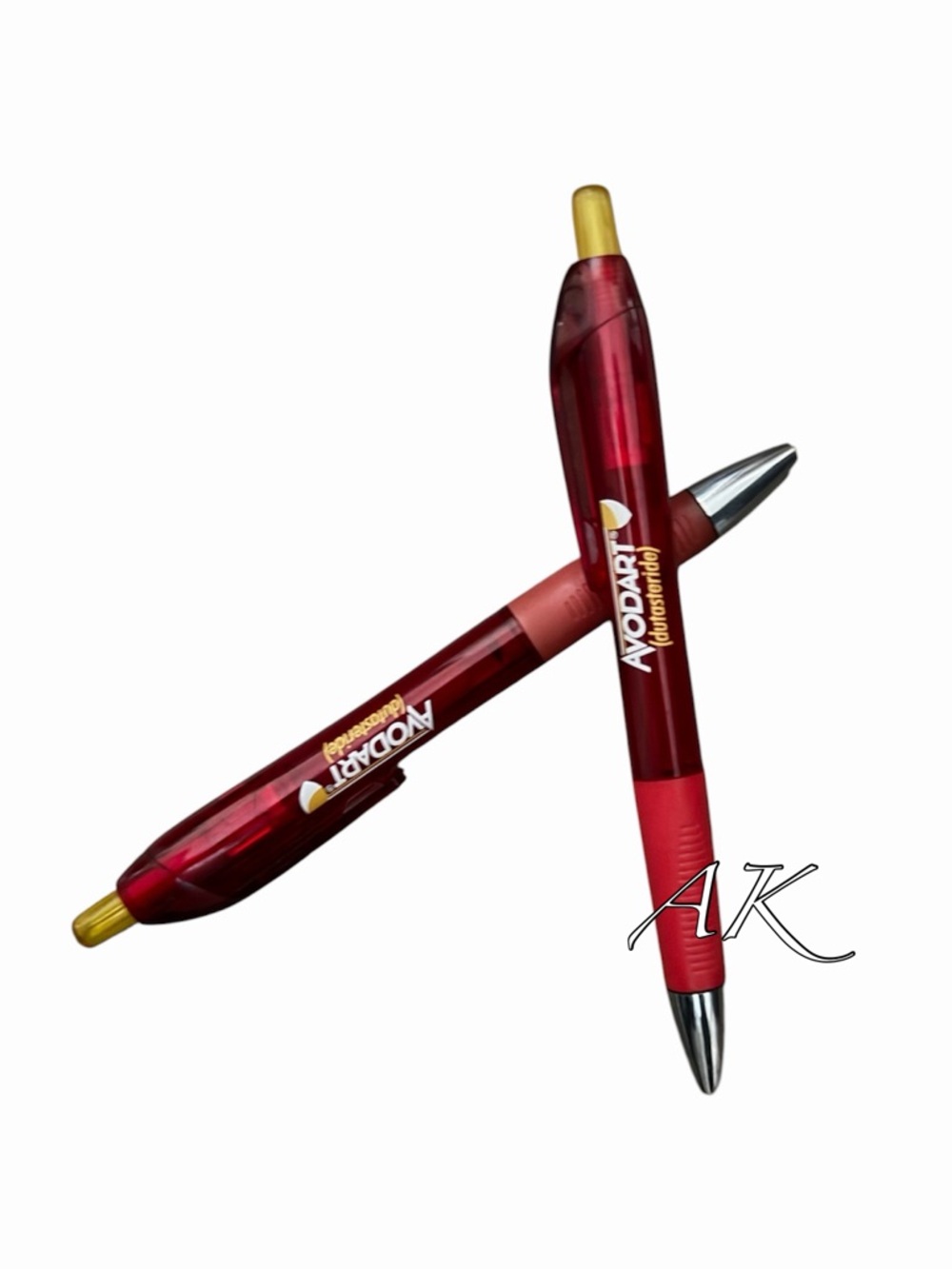 Set of 2 AVODART Drug Rep 
Promotional Pharmaceutical Pen